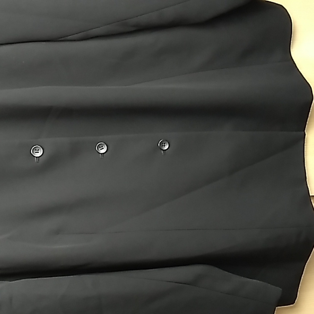 Style & Co Collection Women long suit jacket or over jacket size 22W in Black - Picture 3 of 6
